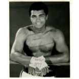 ALI MUHAMMAD: (1942-2016) American World Heavyweight boxing champion.