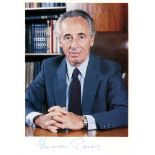 PERES SHIMON: (1923-2016) Israeli politician who served as Prime Minister of Israel 1984-86,
