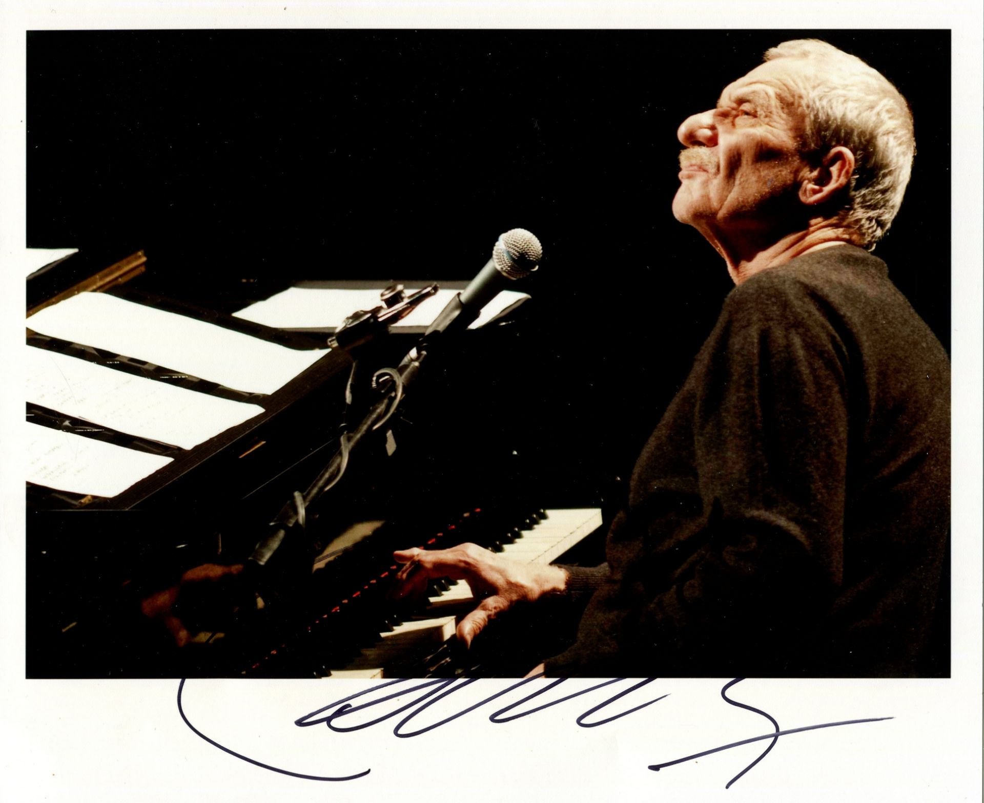 PIANISTS: Burt Bacharach (1928-2023) American pianist and composer. - Image 2 of 2