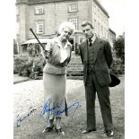 MIRROR CRACK'D THE: Signed 8 x 10 photograph by both Angela Lansbury (Miss.