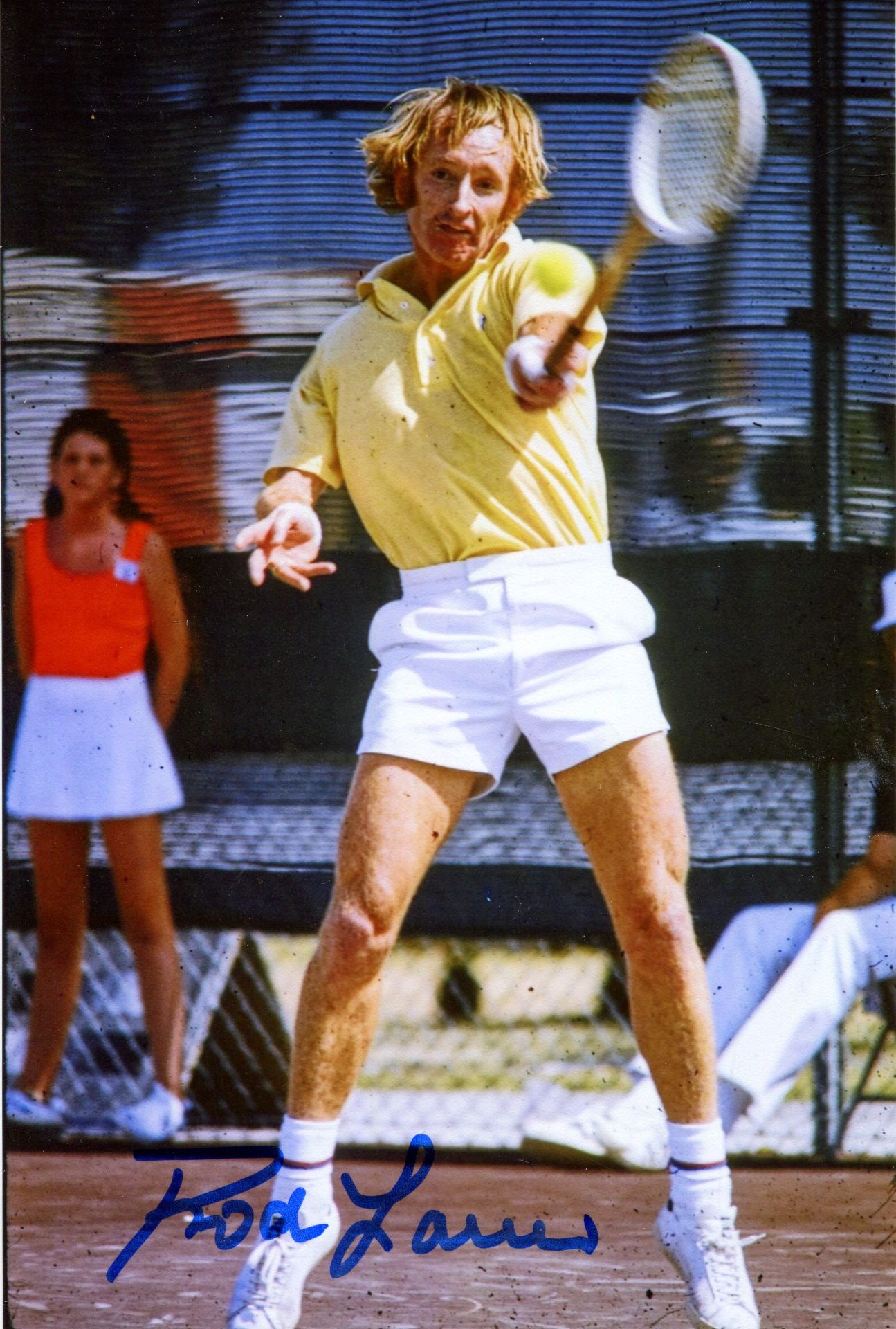LAVER ROD: (1938- ) Australian tennis player, Wimbledon champion 1961, 1962, 1968 & 1969. - Bild 3 aus 4