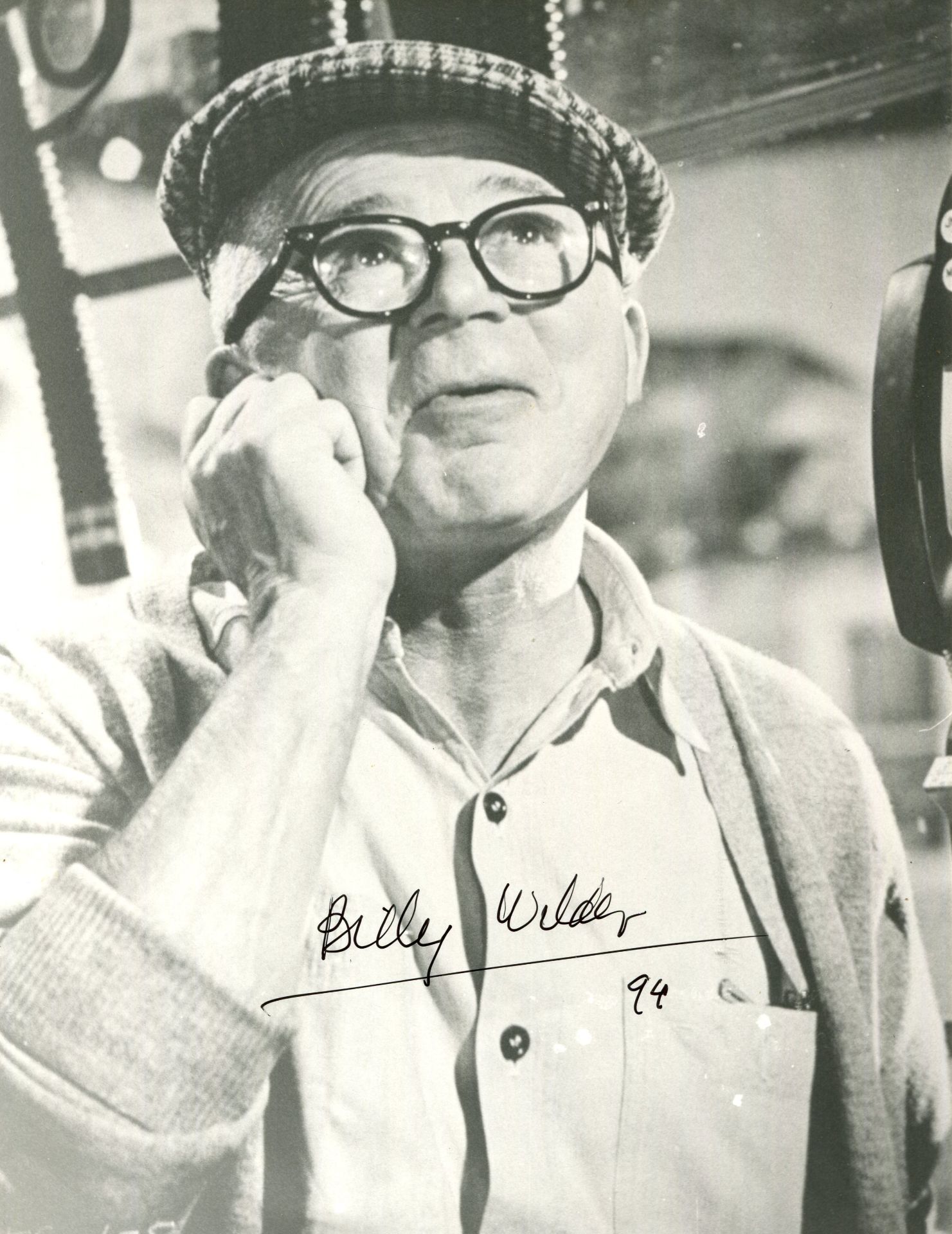 WILDER BILLY: (1906-2002) Austrian-born American film director, Academy Award winner. Signed 7.