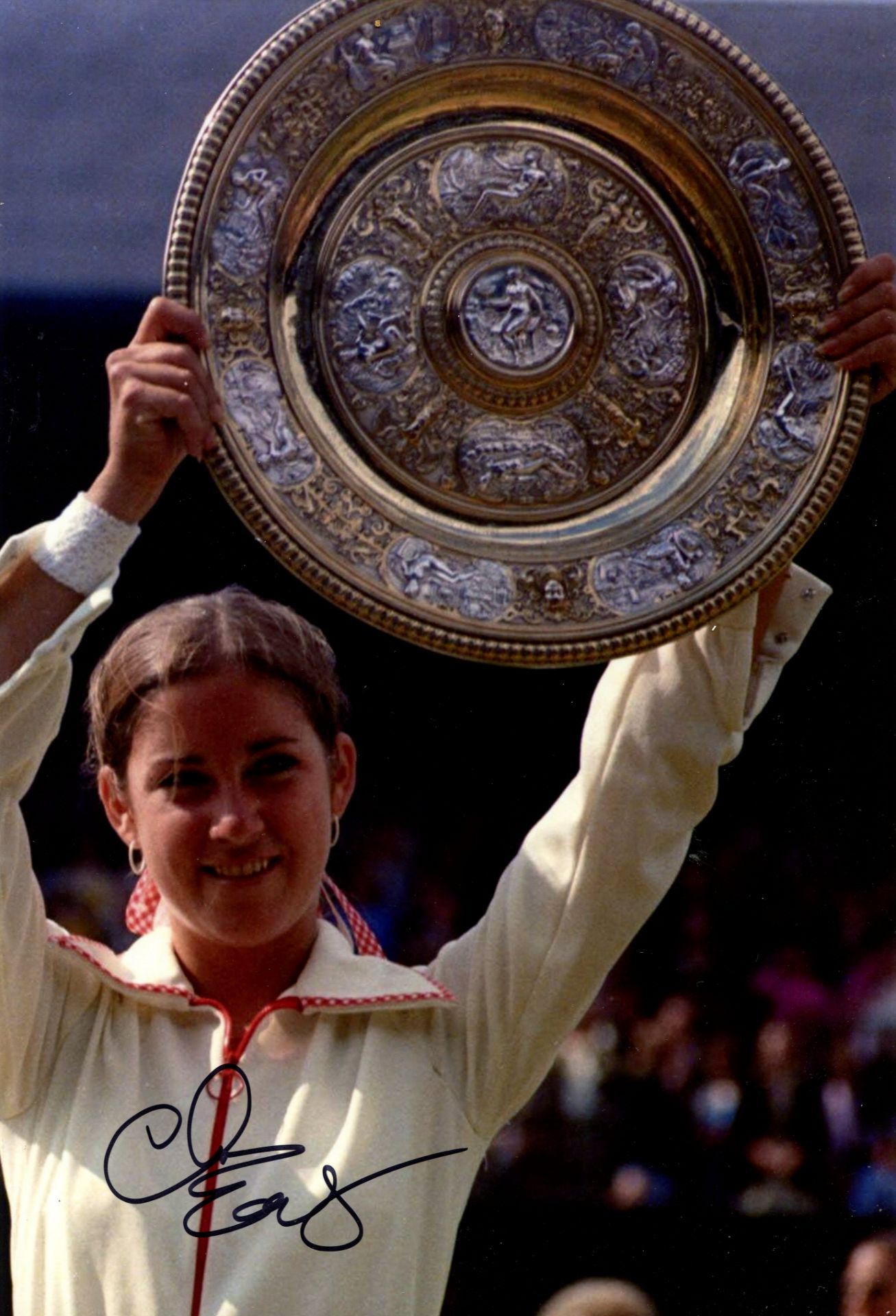 EVERT & NAVRATILOVA: American and Czech-American Tennis Players.