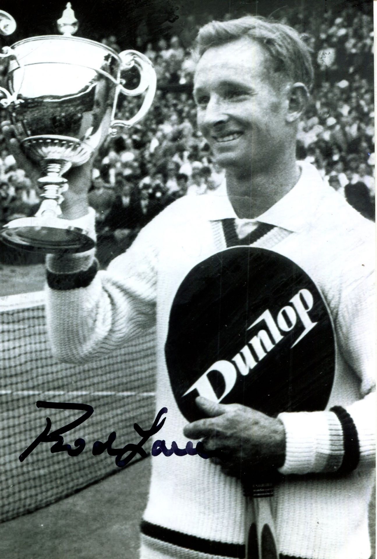 LAVER ROD: (1938- ) Australian tennis player, Wimbledon champion 1961, 1962, 1968 & 1969. - Bild 2 aus 4