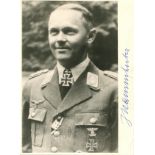 KAMMHUBER JOSEF: (1896-1986) German General with the Luftwaffe during World War II,