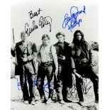 YOUNG GUNS II: Signed 8 x 10 photograph by Emilio Estevez (William H.