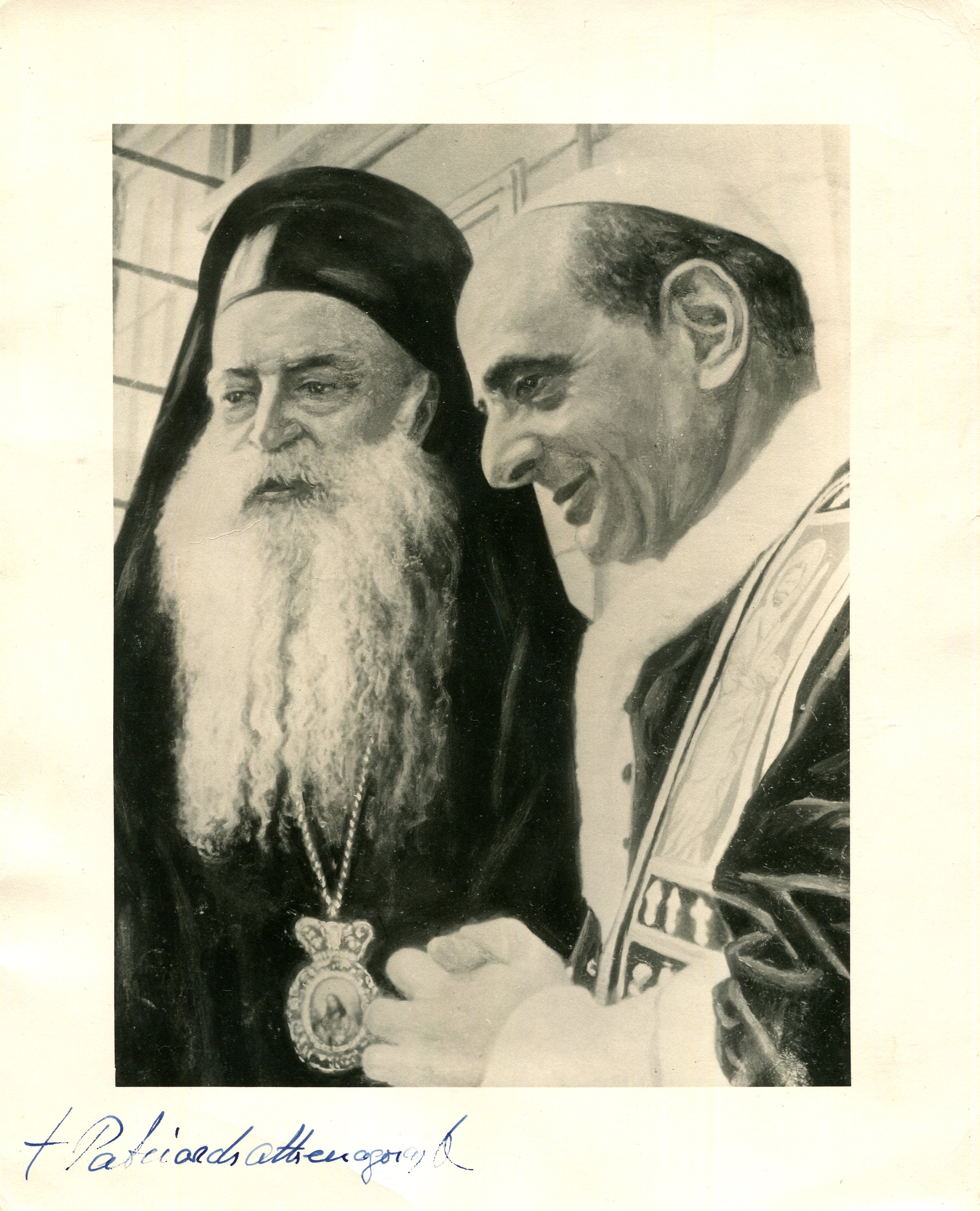 CHRYSOSTOMOS II OF ATHENS: (1880-1968) Archbishop of Athens and All Greece 1962-67.
