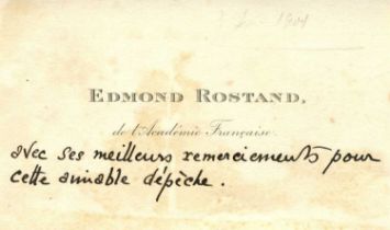 ROSTAND EDMOND: (1868-1918)