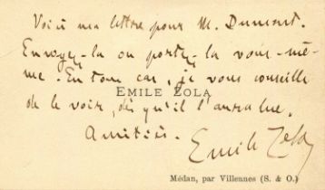 ZOLA EMILE: (1840-1902)