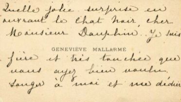 MALLARME GENEVIEVE: (1864-1919)