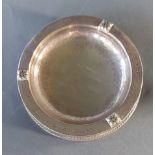 A Birmingham silver presentation dish by A.E. Jones, presented to Sir John Harrowing, High Sheriff