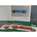 Three volumes Grand Prix Racing Cars 1921 - 1939 by Hans A. Muth and Dieter Korp, Motorpictures