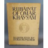 One volume, Rubaiyat Of Omar Khayyam illustrated by Doris M. Palmer