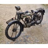 A 1927 Triumph Motorcycle, registration number AS 1093, first registered 13/01/1927, Chassis