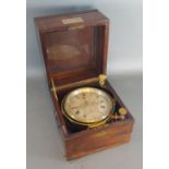 D. McGregor and Co. Makers To The Admiralty, Glasgow and Greenock, a Marine Chronometer with brass