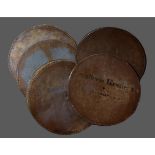 A collection of twenty 50cm Polyphon discs