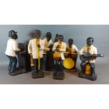 A set of six figures, 'The Jazz Musicians'
