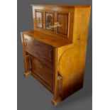 A 19th Century Barrel Piano with penny slot