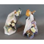 Albany Fine China, Christmas 1992 together with another similar Goldcrest, 14cms and 15cms