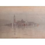 Frank Kelsey, Venetian scene, watercolour, signed, 24.5cms x 34cms