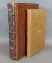 One volume The Works in Natural History of The Late Rev. Gilbert White comprising The Natual History