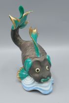 A Herend model in the form of a Carp, 15cms tall