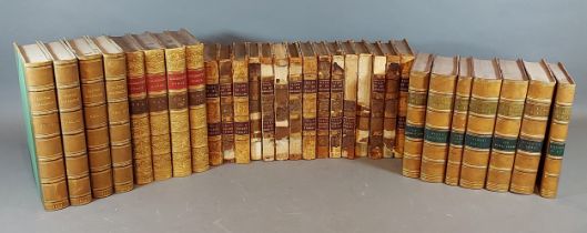 Seven volumes Dickens Works published by Chapman and Hall, London together with a collection of