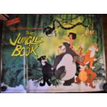 Film Poster-Walt Disney-'Jungle Book'-measurements 100cm x 76cm-fold down middle of poster - other