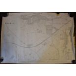 Norfolk Survey Map Second Edition 1905 - Tatterset PH, North Western Division. Measurements 104cm