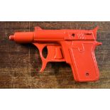 Red Metal Spud Gun-not boxed-very good condition