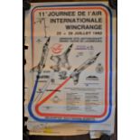 International 'Wincrange' 25th - 26th July 1992-Luxenburg Air Show'-measurements 60cm x 39cm - sides