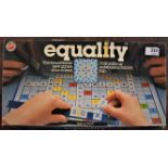 Games-(Peter Pan Playthings)-'Equality'-The sensational new game of numbers (4) players complete-box