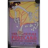 The 1894-1994 Picture Postcard Centenary Exhibition, August 3th - Sept 3rd 1994. Measurement 42cm