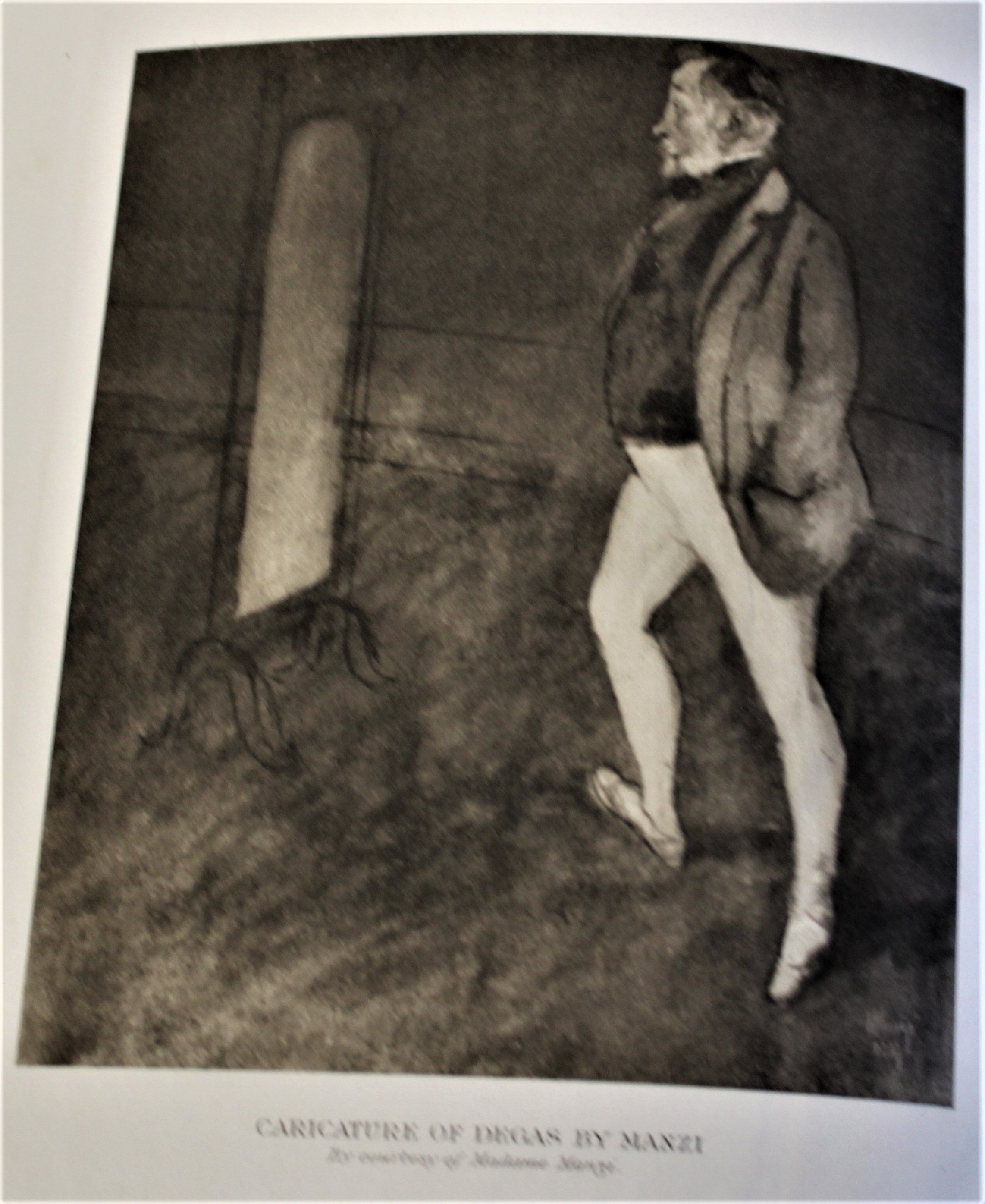 Book-'The Life and Work of Edger Degas' by J.B. Manson, coloured and black and white pictures, early - Image 4 of 4