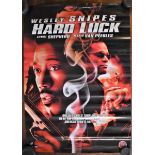 Film Poster 'Hard Luck' starring Westley Snipes & Cybil Shepherd, released Oct 17th 2006. Measures