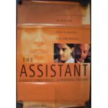 Film Poster 'The Assistant' starring Joan Plowright, measures 100cm x 67cm.