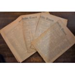 The Times-May 11th-12th-13th-14th 1926-Part newspapers- measurements 60cm x 43cm-good condition