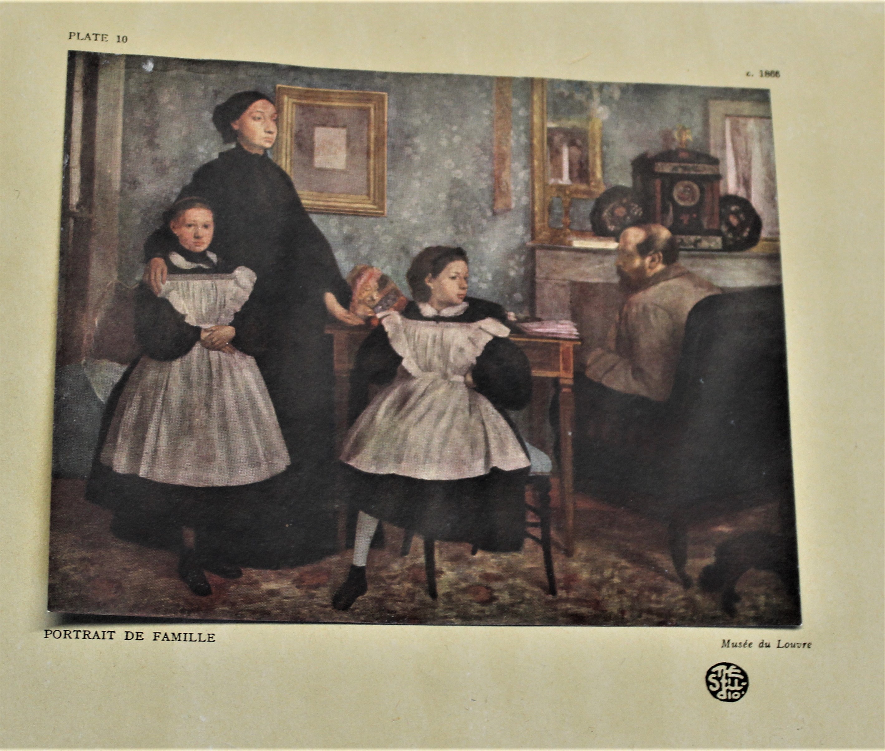 Book-'The Life and Work of Edger Degas' by J.B. Manson, coloured and black and white pictures, early - Image 2 of 4