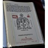 Wealdstone-1987-88-G.M Vauxhall Conference-Home (9)-Away (9) includes-Tamworth-Stafford-Enfield-