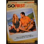 Film Poster 'So First Dates' starring Drew Barrymore & Adam Sandler, released date April 9th 2004.