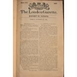 London Gazette-Oct 27th 1851-Contains Associates + Prize Medals-good lot-binder in poor condition