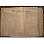 The Times-Sat Dec 27th 1919-Deaths & Personal Columns-tatty edges
