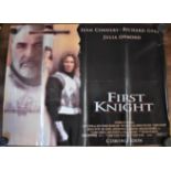 |Film Poster 'First Knight' starring Sean Connery & Richard Gere. Measures 100cm x 76cm, tear in