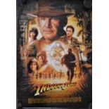 Film Poster-'Indiana Jones'-and the Kingdom of the Crystal Skull-starring Harrison Ford-measurements