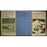 The Observer's Book-(1) Motor Sport-(1) Postage Stamps-(1) Automobiles -(3)-2 with jacket covers,