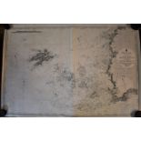 France - The West Coast. Measurements 100cm x 68cm in good condition