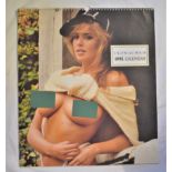 Calendar Ultrachem-1995 calendar with pictures of lovely girls in state of undress! Good condition-