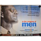 Film Poster - (Black Comedy) 'In The Company of Men' 1997, starring Aaron Eckhart & Stacy Edwards.
