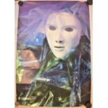 Poster-Eckart-Metal Powder's + Pigments-white face Mask with Iridescent 95cm x 65cm-unusual poster-