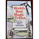 Book-Magic-'World Best Magic Trick's-by Charles Barry Townsend first published in 1993-slight crease